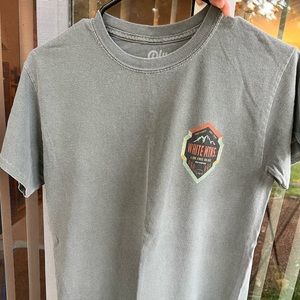 Pale green T-shirt from New Hampshire, size medium.